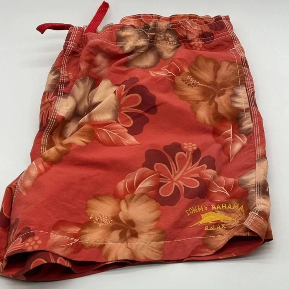 Men’s Tommy Bahama Relax Floral Swim Trunks Size XLarge - Picture 2 of 11